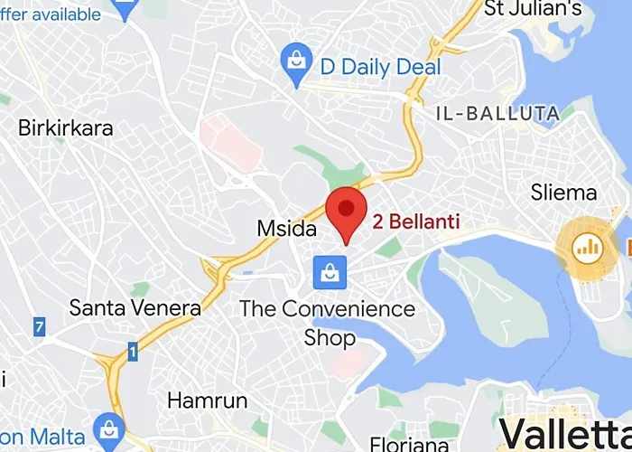 Anita's Modern Near Sliema, Valletta, St Julians